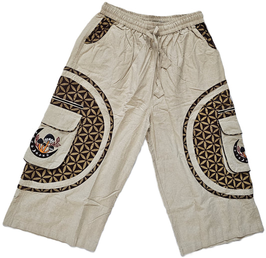 Bohothreads Midnight Mushroom- Shorts