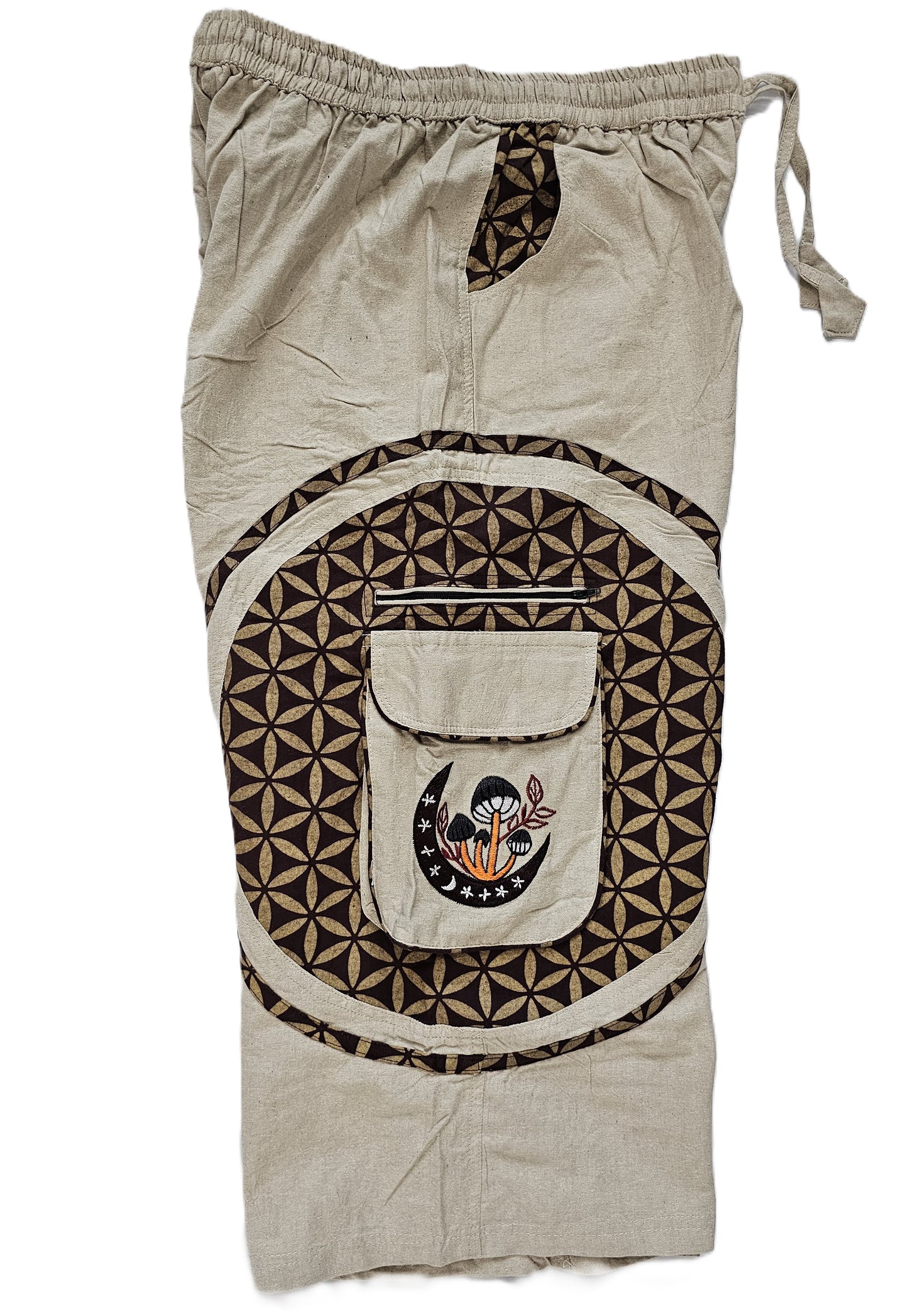Bohothreads Midnight Mushroom- Shorts